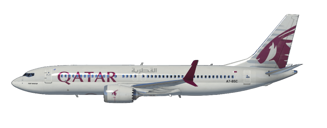 Qatari Virtual B737 MAX 8
